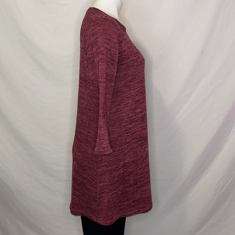 Jon & Anna Women's Wine Red Knit Top
